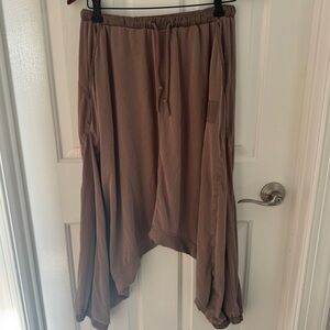 FP Movement Relaxed Harem Jogger Pants Brown Size S